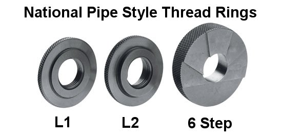 3/8 inch-18 NPTF L-2 Ring Gage - Click to zoom in