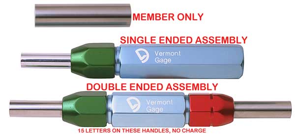 Details about   Vermont Gage Go/no Go Gage 16.376mm/16.676mm 